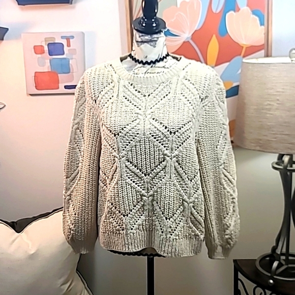 Maurices Chunky poly knit sweater - Picture 1 of 9